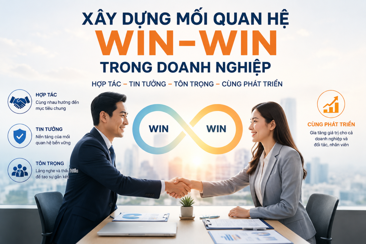 Xây dựng mối quan hệ Win-Win trong doanh nghiệp!